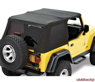 Bestop Black Diamond Replace-A-Top for Trektop Hardware Tinted Window Jeep Wrangler 1997-2006 - 52820-35