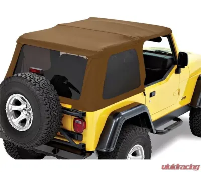 Bestop Spice Replace-A-Top for Trektop Hardware Tinted Window Jeep Wrangler 1997-2006 - 52820-37
