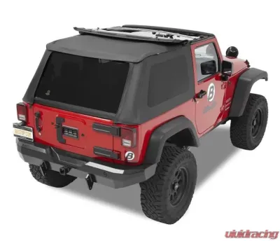 Bestop Black Diamond Replace-A-Top for Trektop Hardware Tinted Window Jeep Wrangler 2-Door 2007-2018 - 52822-35