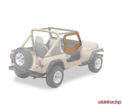 Bestop Spice Fabric Door Skins Jeep Wrangler 1997-2006 - 53121-37