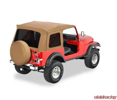 Bestop Spice Supertop Classic Soft Top Jeep CJ-7 | Wrangler 1976-1995 - 54599-37
