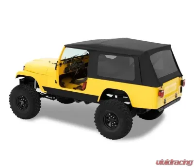 Bestop Black Denim Supertop Classic Soft Top Jeep Scrambler CJ-8 1981-1985 - 54608-15