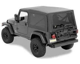 Bestop Black Denim Supertop Soft Top Jeep Wrangler 2004-2006