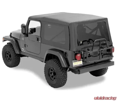 Bestop Black Denim Supertop Soft Top Jeep Wrangler 2004-2006 - 54721-35