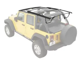 Bestop Black OE Style Replacement Bow & Frame Hardware Kit Jeep Wrangler 4-Door 2007-2018