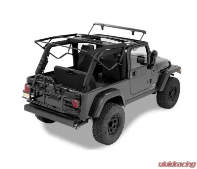Bestop Black OE Style Replacement Bow & Frame Hardware Kit Jeep Wrangler 2004-2006 - 55003-01
