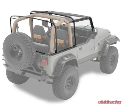 Bestop Black OE Style Replacement Bow & Frame Hardware Kit Jeep Wrangler 1988-1995 - 55004-01