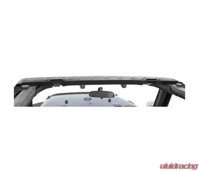 Bestop Black Windshield Header Assembly Jeep Wrangler 2007-2018 - 55013-01