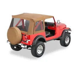 Bestop Spice Supertop Classic Replacement Skin Clear Window Jeep CJ-7 | Wrangler 1976-1995