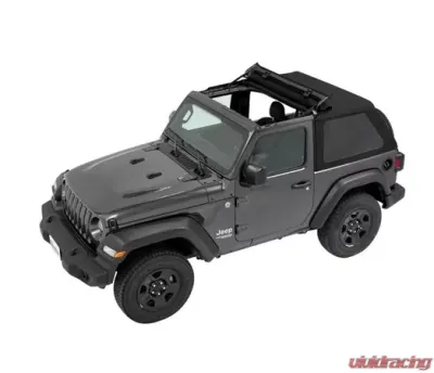 Bestop Black Diamond Trektop Soft Top Jeep Wrangler 2-Door 2018-2021 - 56862-35