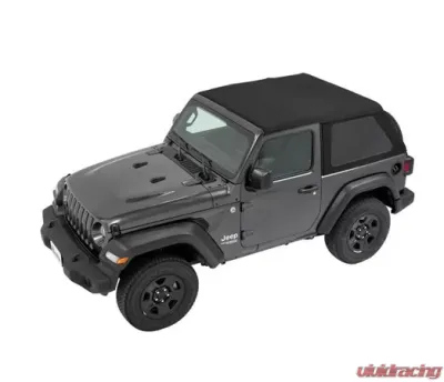 Bestop Black Diamond Trektop Soft Top Jeep Wrangler 2-Door 2018-2021 - 56862-35