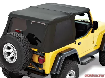 Bestop Black Twill Trektop Soft Top Jeep Wrangler 1997-2006 - 56920-17