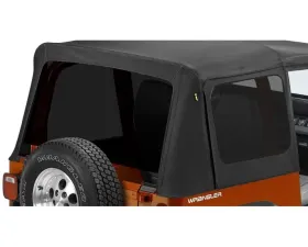 Bestop Black Denim Tinted Window Kit for Replace-a-Top Jeep Wrangler 1988-1995