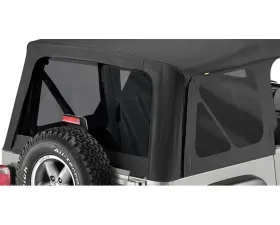 Bestop Black Diamond Tinted Window Kit for Replace-a-Top Jeep Wrangler 1997-2002