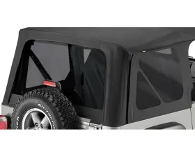 Bestop Black Diamond Tinted Window Kit for Replace-a-Top Jeep Wrangler 2003-2006