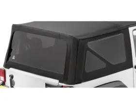 Bestop Black Diamond Tinted Window Kit for Sailcloth Replace-A-Top Jeep Wrangler 2-Door 2007-2010
