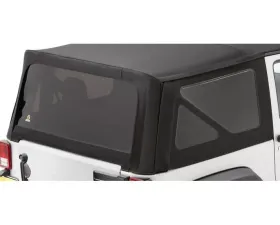 Bestop Black Diamond Tinted Window Kit for Sailcloth Replace-A-Top Jeep Wrangler 2-Door 2011-2018