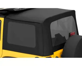 Bestop Black Diamond Tinted Window Kit for Sailcloth Replace-A-Top Jeep Wrangler 4-Door 2011-2018