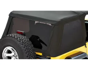 Bestop Black Denim Tinted Window Kit for Trektop NX Jeep Wrangler 1997-2006
