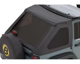 Bestop Black Diamond Tinted Window Kit for Trektop NX Jeep Wrangler 4-Door 2007-2018