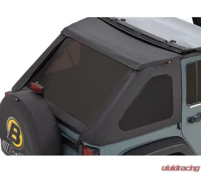 Bestop Black Diamond Tinted Window Kit for Trektop NX Jeep Wrangler 4-Door 2007-2018 - 58223-35