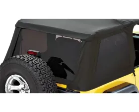 Bestop Black Twill Tinted Window Kit for Trektop NX Jeep Wrangler 1997-2006