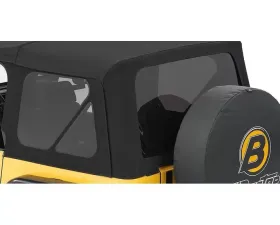 Bestop Black Twill Tinted Window Kit for Supertop NX Jeep Wrangler 1997-2006