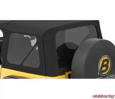 Bestop Black Twill Tinted Window Kit for Supertop NX Jeep Wrangler 1997-2006 - 58440-17