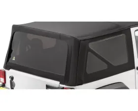 Bestop Black Twill Tinted Window Kit for Replace-A-Top Jeep Wrangler 2-Door 2007-2009