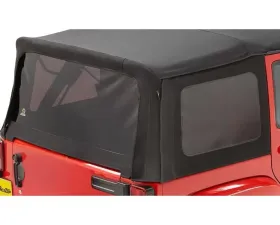 Bestop Black Twill Tinted Window Kit for Replace-A-Top Jeep Wrangler 4-Door 2007-2009