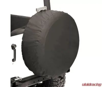 Bestop Black Denim 28 x 8 Inch Tire Cover - 61028-15