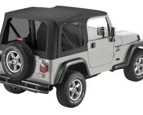 Bestop Black Sailcloth Replace-a-Top Tinted Windows Jeep Wrangler 1997-2002