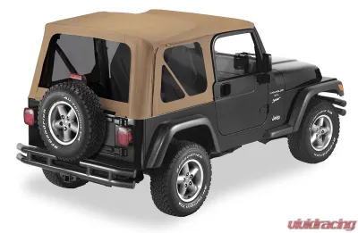 Bestop Spice Sailcloth Replace-a-Top Tinted Windows Jeep Wrangler 1997-2002 - 79139-37