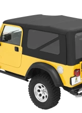 Bestop Black Diamond Sailcloth Replace-a-Top Tinted Windows Jeep Wrangler 2004-2006                                     - 79140-35 - Image 2