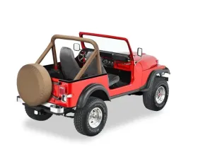 Bestop Tan Sport Bar Cover Jeep CJ-5 | CJ-7 1980-1986