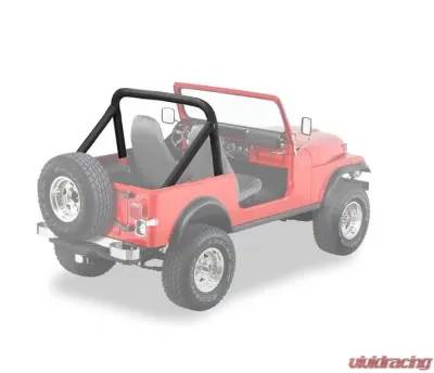 Bestop Black Denim Sport Bar Cover Jeep CJ-5 | CJ-7 1980-1986 - 80007-15