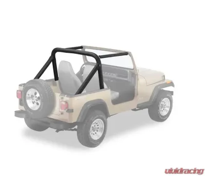 Bestop Black Denim Sport Bar Cover Jeep Wrangler 1987-1990 - 80008-15