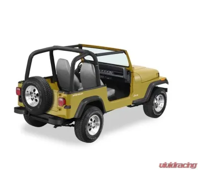 Bestop Black Denim Sport Bar Cover Jeep Wrangler 1992-1995 - 80009-15