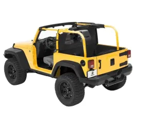 Bestop Black Diamond Standard Windjammer Jeep Wrangler 2-Door 2007-2018