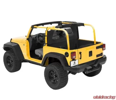 Bestop Black Diamond Standard Windjammer Jeep Wrangler 2-Door 2007-2018 - 80031-35