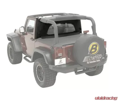 Bestop Black Diamond Wrap-Around Windjammer Jeep Wrangler 2003-2006 - 80035-35