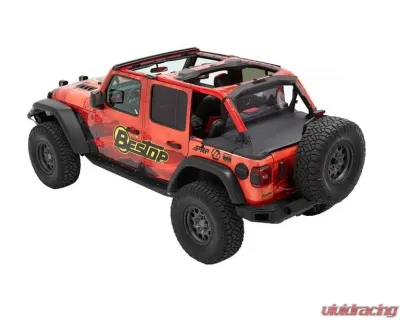 Bestop Black Diamond Standard Windjammer for Jeep Wrangler JL 2-Door 2018-2021 - 80050-35