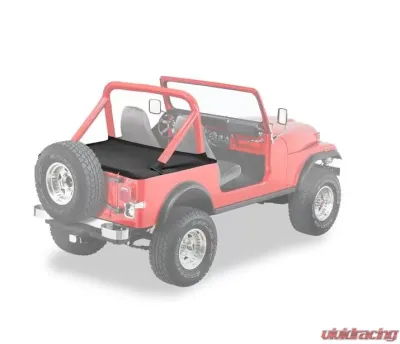 Bestop Black Denim Supertop Duster Deck Cover Jeep CJ-7 | Wrangler 1980-1991 - 90003-15
