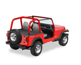 Bestop Black Denim Hardtop Duster Deck Cover w/ Belt Rail Jeep Wrangler 1992-1995