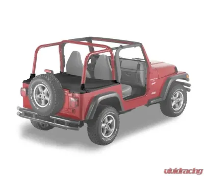 Bestop Black Denim Supertop Duster Deck Cover Jeep Wrangler 1997-2002 - 90011-15