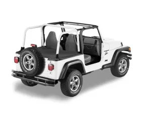 Bestop Black Denim Softop Duster Deck Cover Jeep Wrangler 1992-1995