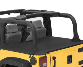 Bestop Black Diamond Soft Top Duster Deck Cover Jeep Wrangler 2-Door 2007-2018
