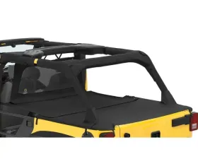Bestop Black Diamond Duster Deck Cover Extension Jeep Wrangler 4-Door 2007-2018