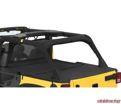 Bestop Black Diamond Duster Deck Cover Extension Jeep Wrangler 4-Door 2007-2018 - 90034-35