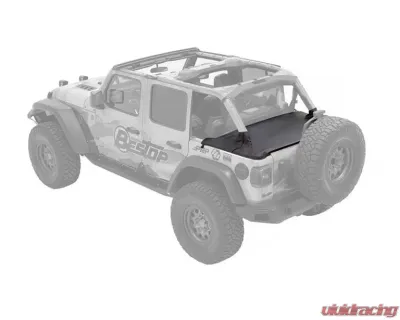 Bestop Black Diamond Duster Deck Cover Jeep Wrangler JL 2-Door 2018-2021 - 90035-35